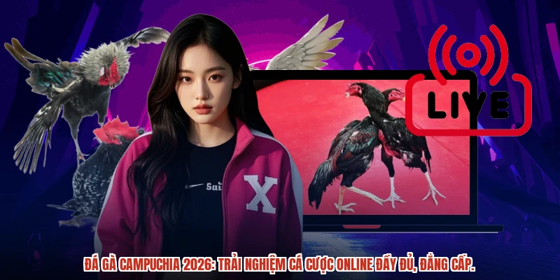 Đá gà Campuchia 2026: Trải nghiệm cá cược online đầy đủ, đẳng cấp.