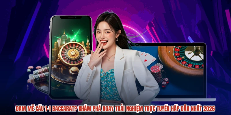 Đam mê cầu 1-1 baccarat? Khám phá ngay trải nghiệm trực tuyến hấp dẫn nhất 2026
