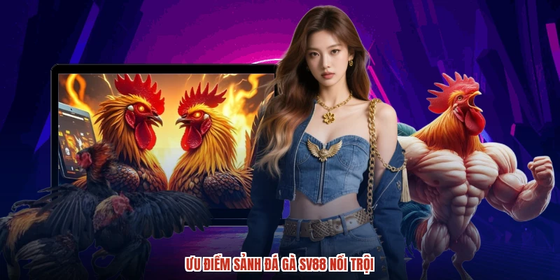 Ưu điểm sảnh đá gà SV88 nổi trội